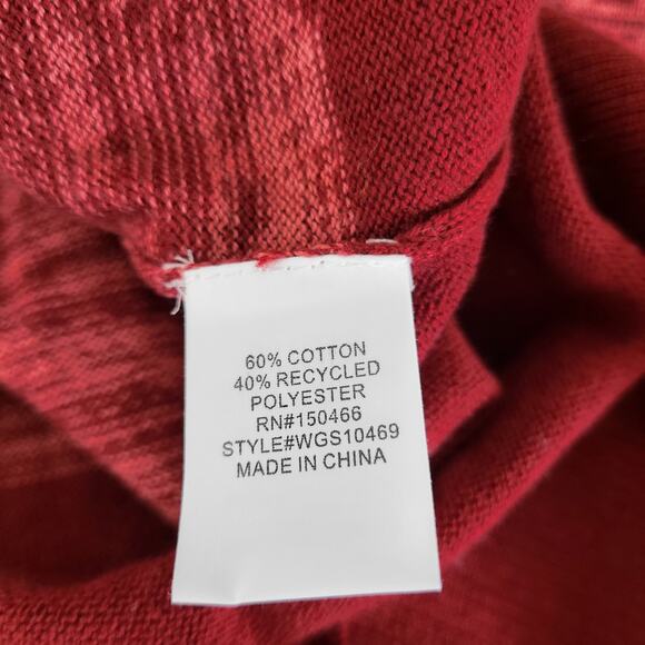 Market & Spruce x Stitch Fix Red Pink Retro Colorblock Crewneck Sweater Small - Picture 4 of 6